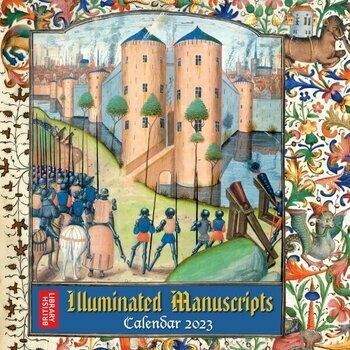 Calendrier Médiéval 2023 Calendrier 2023 Manuscrit Médiéval