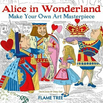 Livre de coloriage adulte Art - Alice aux pays des merveilles