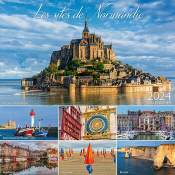 Calendrier 2024 Normandie Mont Saint Michel