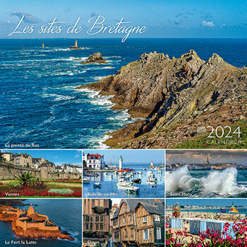 Calendrier chevalet 2024 Les plus beaux lieux de Bretagne