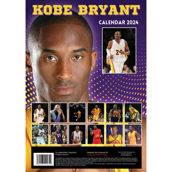 Calendrier 2024 Kobe Bryant format A3