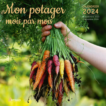 Calendrier 2024 Mon potager mois par mois