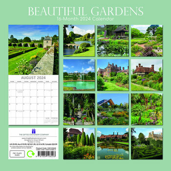 Calendrier 2024 Les plus beaux jardins