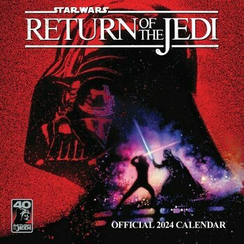 Calendrier 2024 Star Wars Rétro Retour du Jedi
