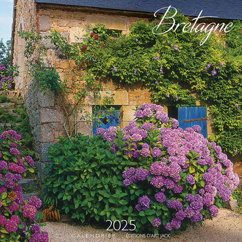 Calendrier 2025 Bretagne Maison Fleurie