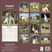 Calendrier Mural 2025 Pointer Chasse