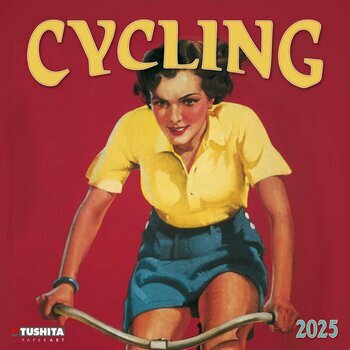 Calendrier 2025 Affiches Film Rétro Cyclisme