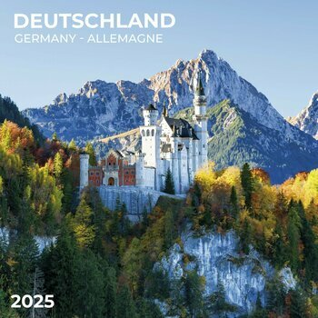 Calendrier 2025 Allemagne avec Poster Offert