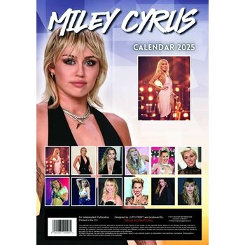 Calendrier 2025 Miley Cyrus Format A3