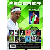 Calendrier Mural 2025 Roger Federer Tennis