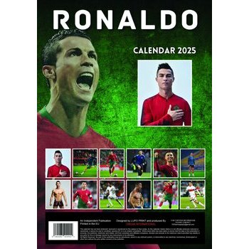 Calendrier 2025 Christiano Ronaldo Football Format A3