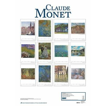 Maxi Calendrier Poster 2025 Claude Monet