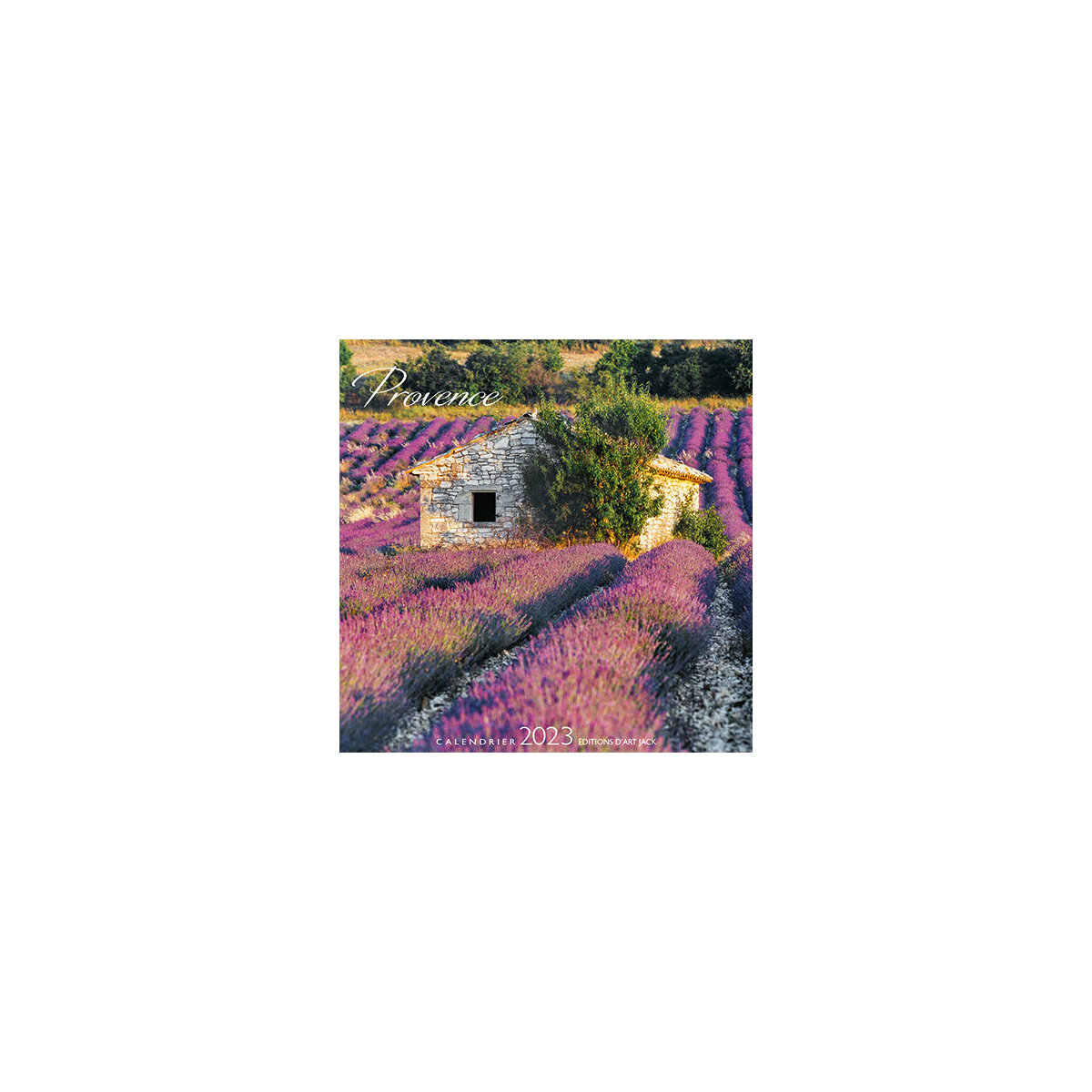 Calendrier chevalet 2023 Provence lavande