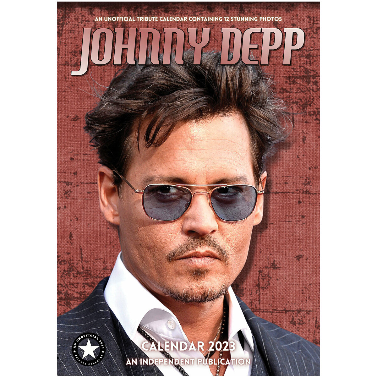Calendrier 2023 Johnny Depp format A3