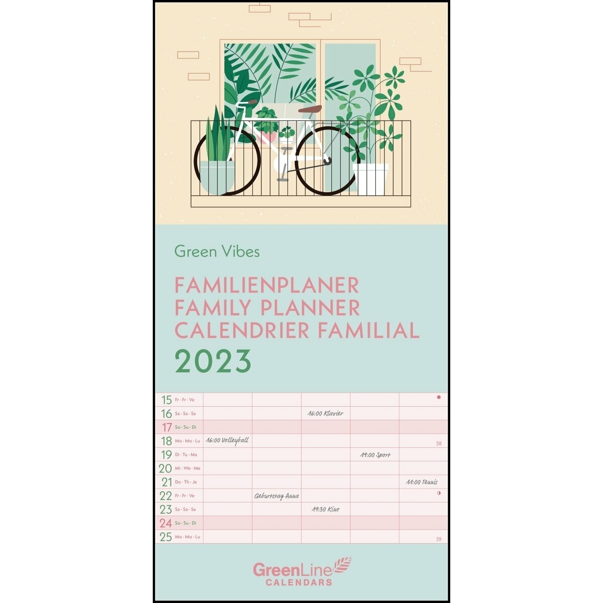 Calendrier familial 2023 Eco-responsable Nature Calendrier familial 2023 Eco-responsable Nature