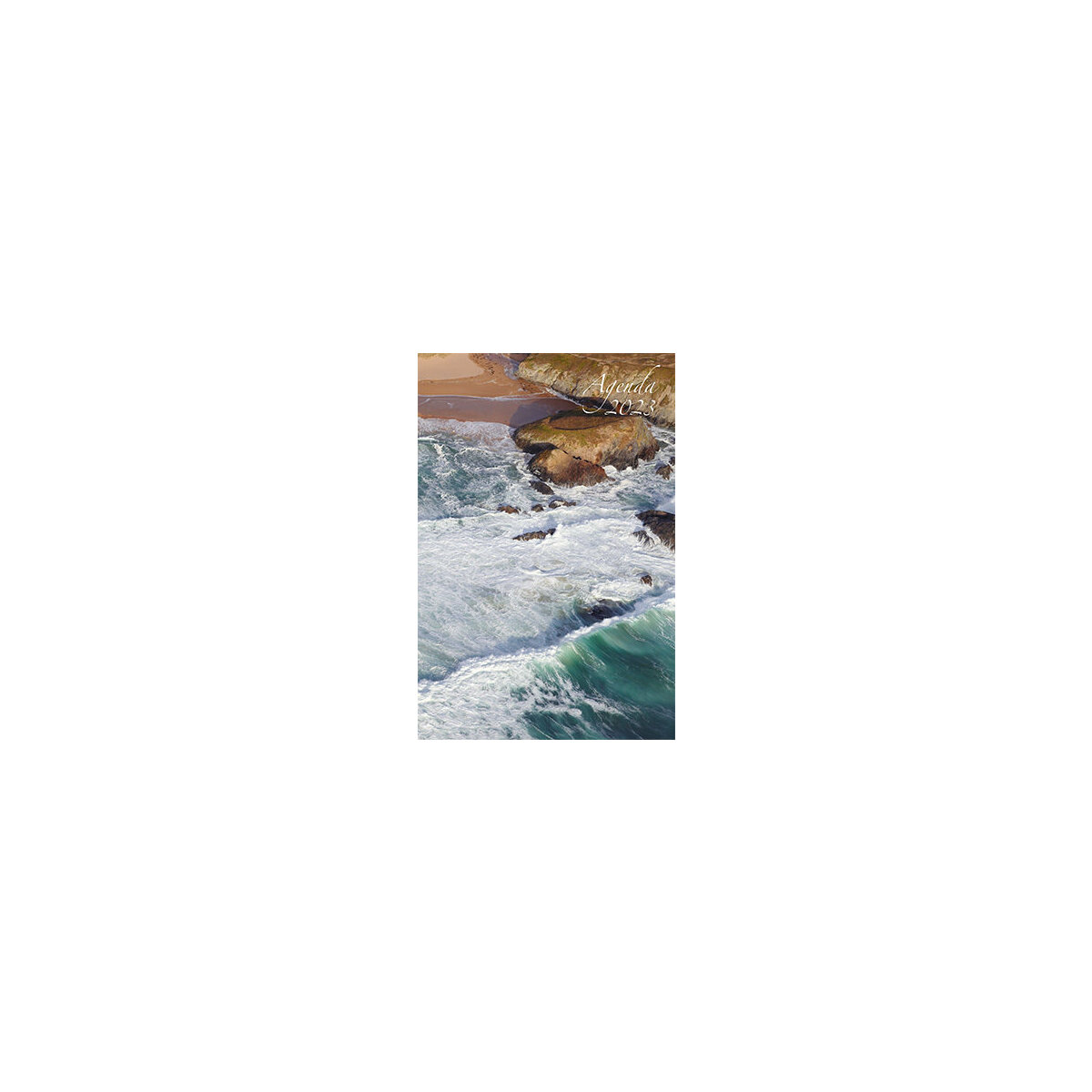Agenda aquarelle Mer Vanderbergue 2023