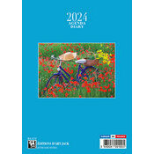 Agenda provencal 2024 Lavande grand format - Librairie Maritime LA CARDINALE