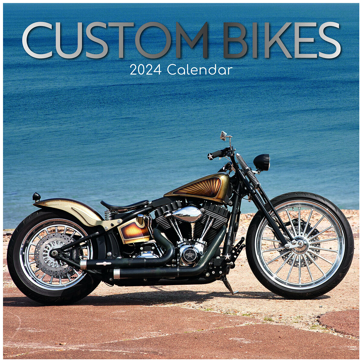 Calendrier 2024 Moto customisée, calendrier 2024 moto