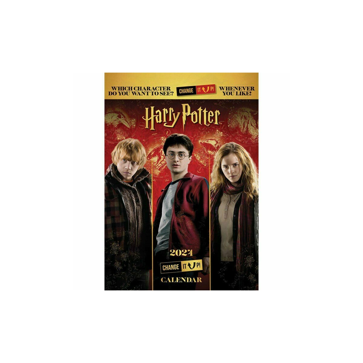 Calendrier 2024 Harry Potter interchangeable format A3