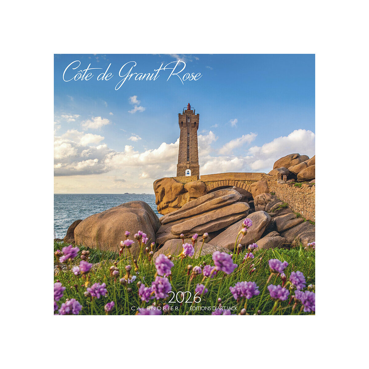 Få Phares Bretons Gardiens De La Côte Bretonne  Calendrier Mural 2026 DIN A2 Horizontal Calendrier De Bu Diverse 9783516725728