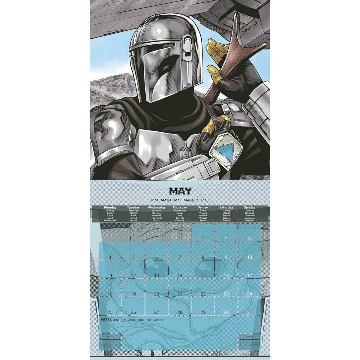 Calendrier De L'Avent Beauté Star Wars – Mandalorian – 12 Jours – Neuf