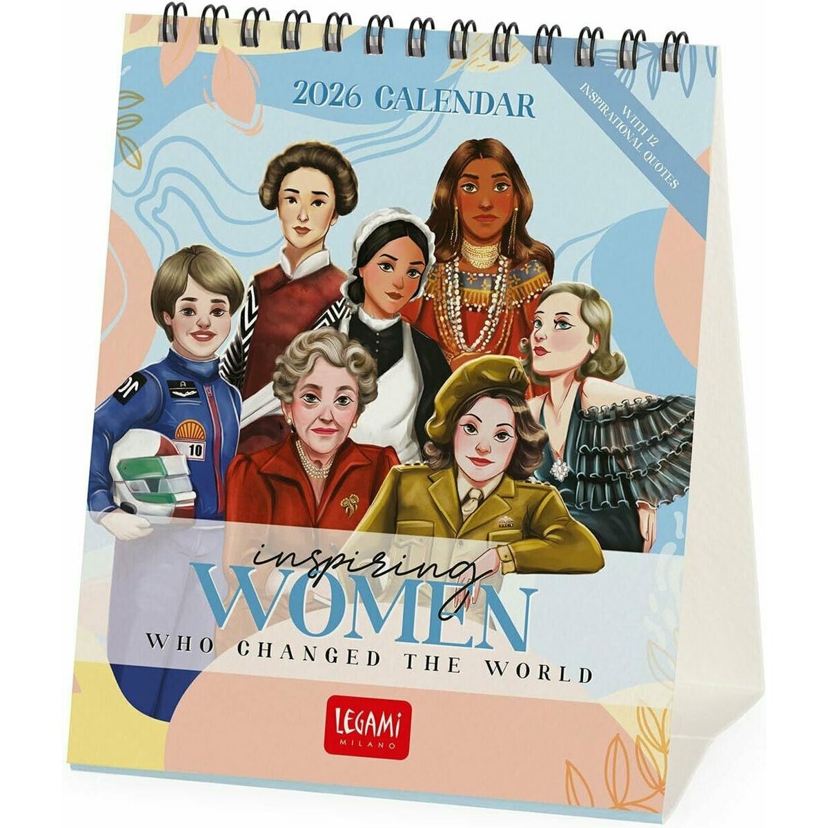 Calendrier De Motivation 2026 – Calendrier Debout Avec Affirmations Positives, Décoration Bureau, Cadeau Inspirant Pour Femmes - 12