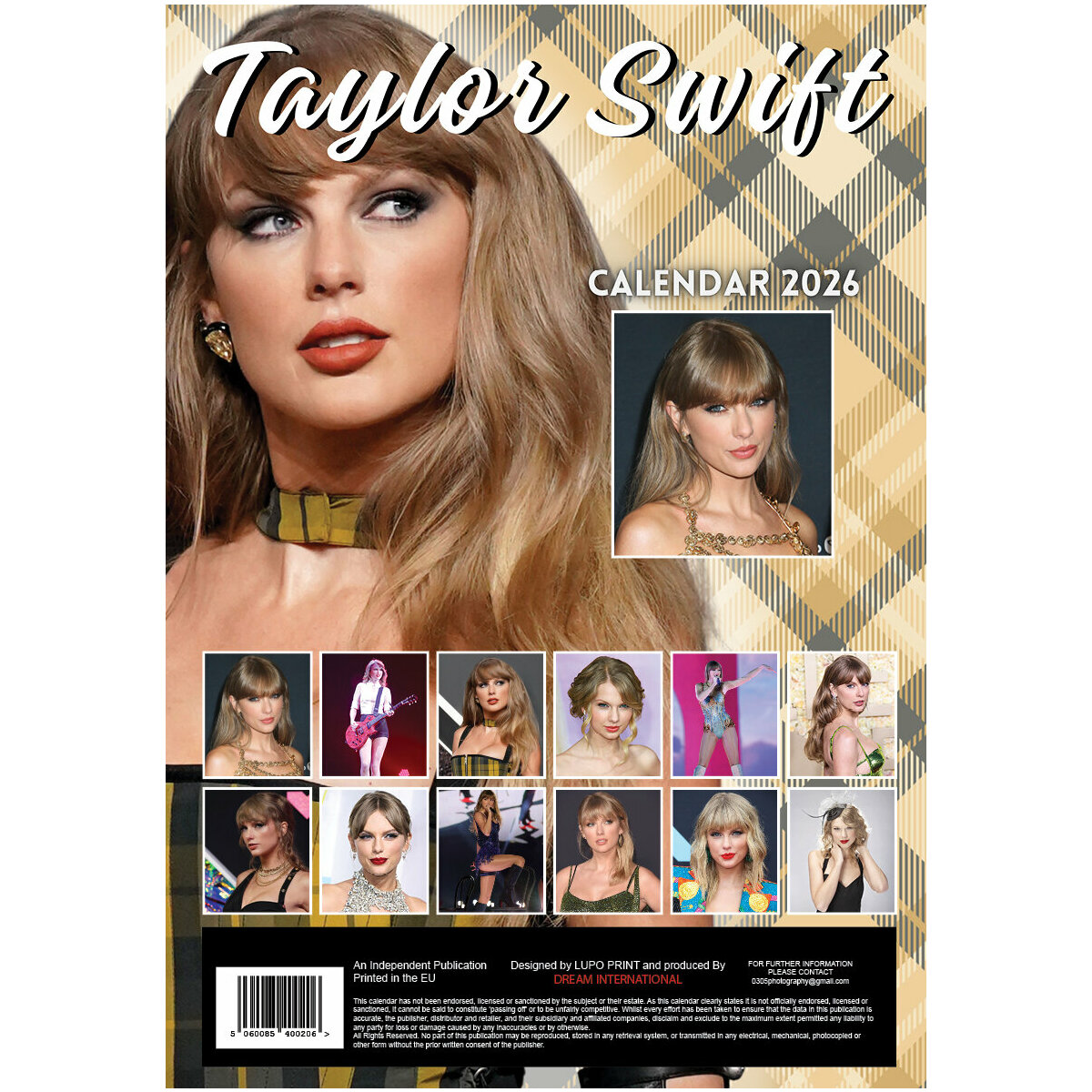 Calendrier Mural 2026 All Blacks Rugby Nouvelle Zelande Format 30x60cm Sans Film Plastique