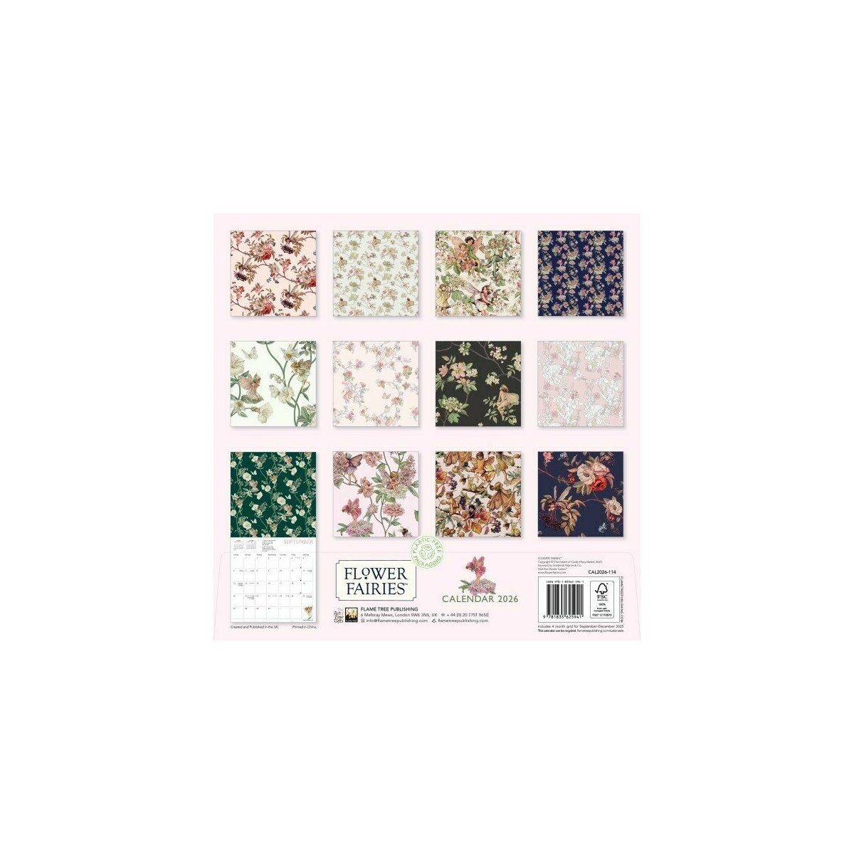 Ggm Calendrier En Tissu 2026 Chats - 45 X 65 Cm - Calendrier Mural En