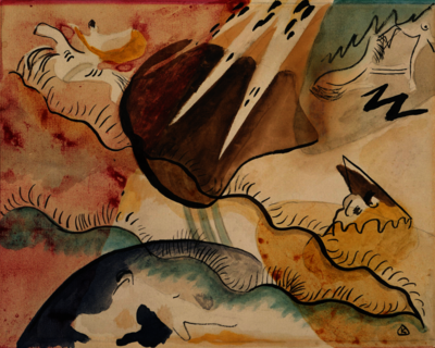 calendrier 2024 art abstrait