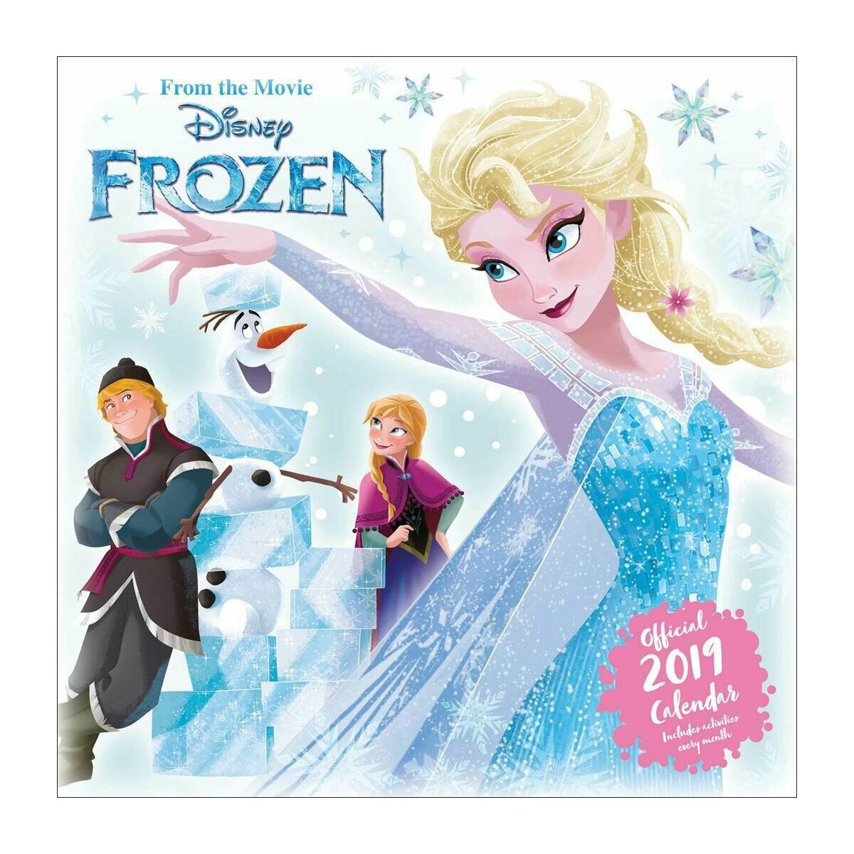 calendrier Reine des neiges disney 2019