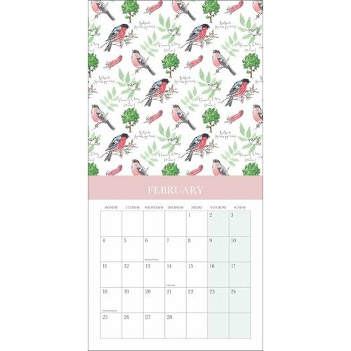 calendrier 2019 Madeleine Floyd Oiseaux calendrier 2019 Madeleine Floyd Oiseaux