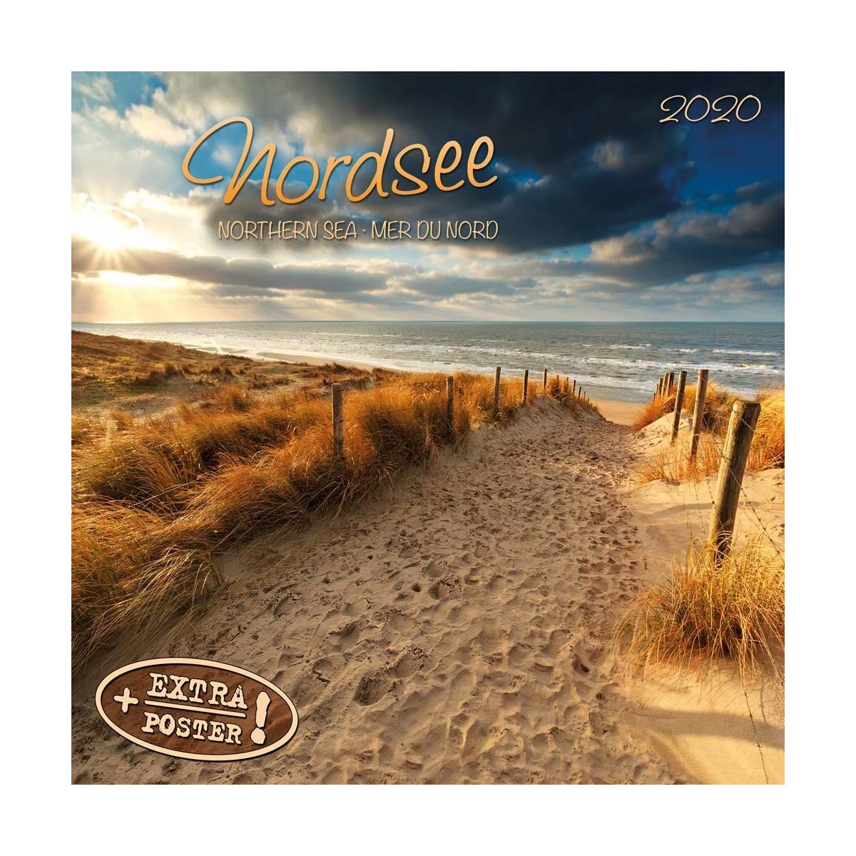 Calendrier 2020 Mer du Nord AVEC POSTER OFFER