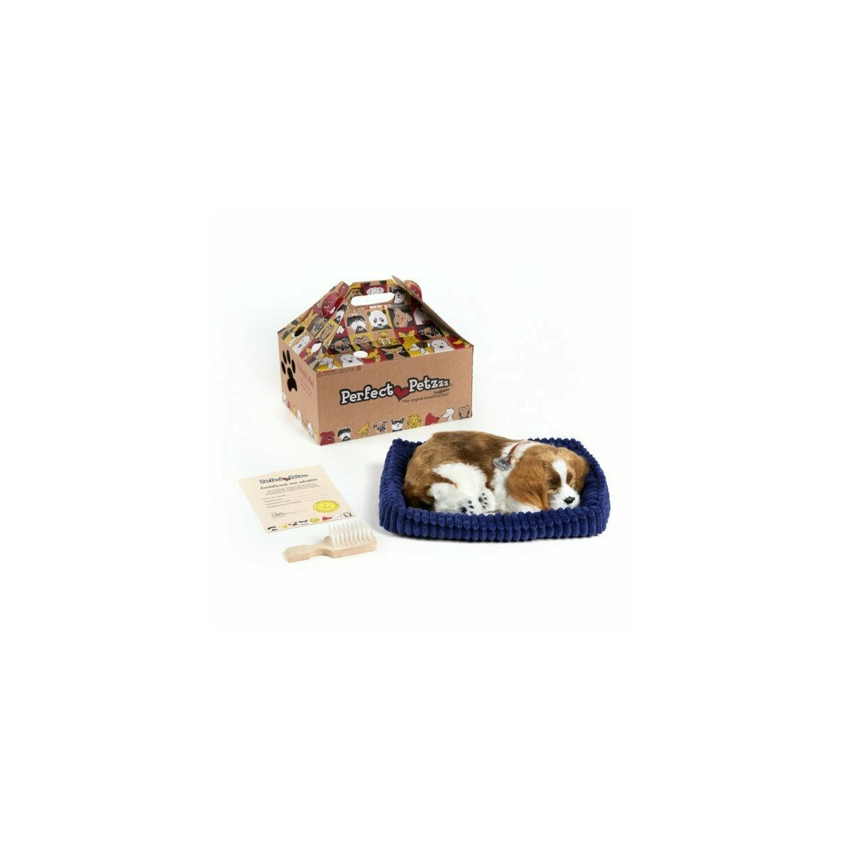 peluche chien cavalier king charles