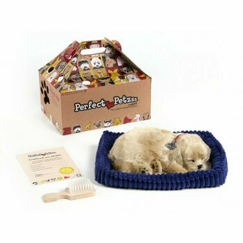 Peluche vivante qui respire Golden retriever - Perfect petzzz Peluche vivante qui respire Golden retriever - Perfect petzzz