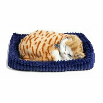 Peluche vivante qui respire chat roux tigré - Perfect petzzz Peluche vivante qui respire chat roux tigré - Perfect petzzz