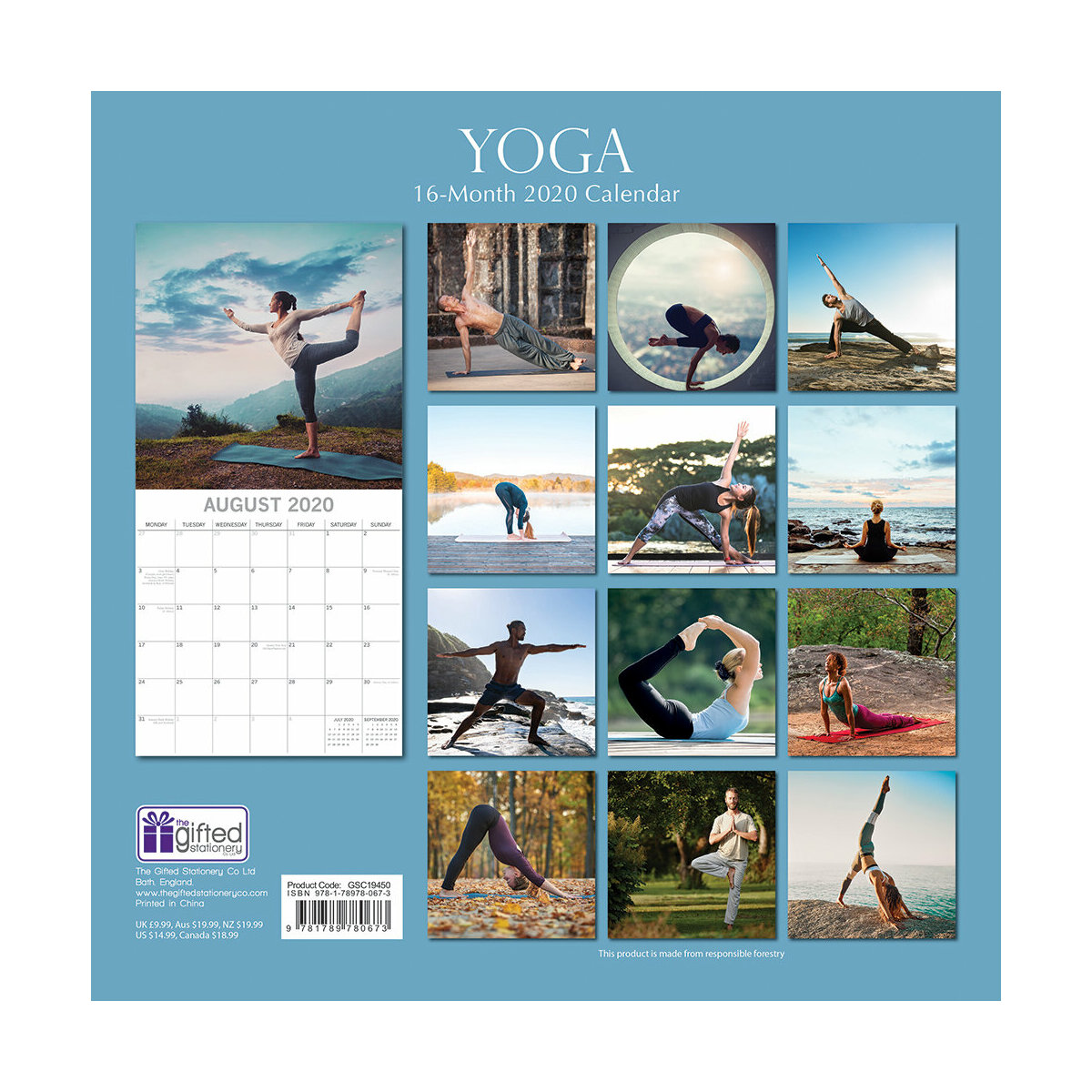 Calendrier 2020 Yoga