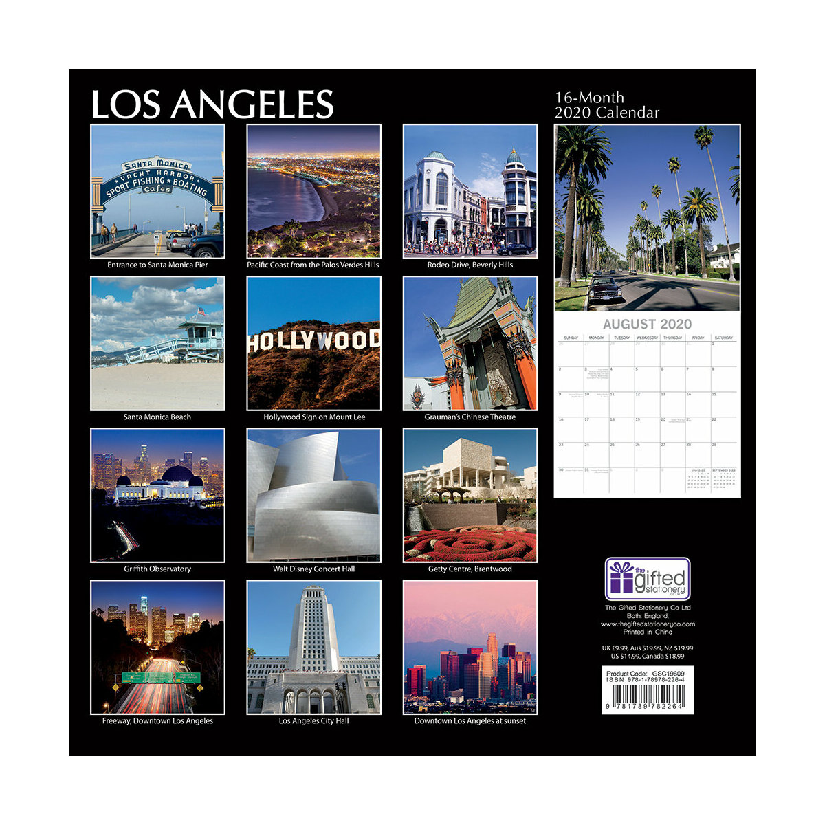 Calendrier 2020 Los angeles