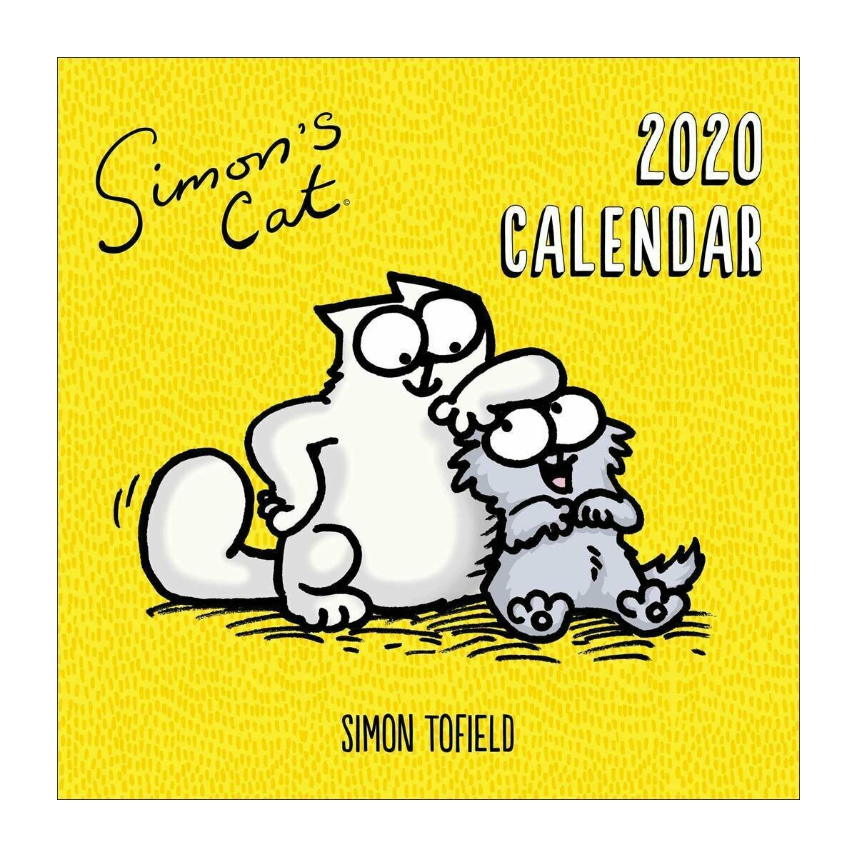 Calendrier 2020 Simon cat's