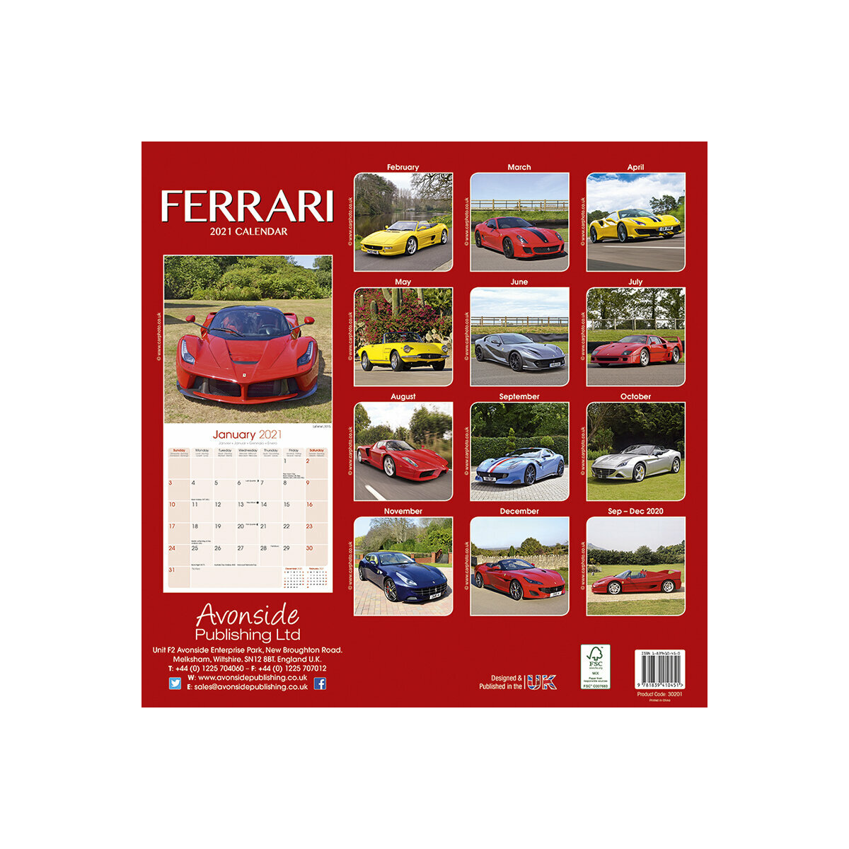 Calendrier Automobile 2021