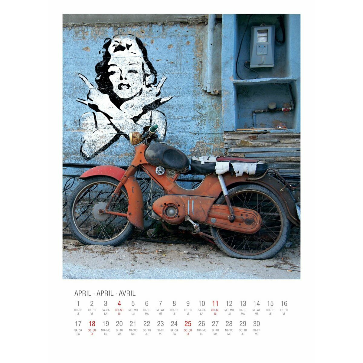 Maxi Calendrier 2021 Street Art Grand Format calendrier street art 2021