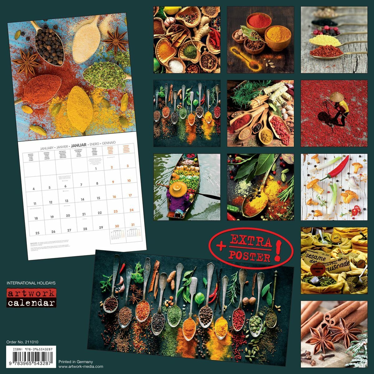 Calendrier 2021 Cuisine Et Epices calendrier cuisine 2021