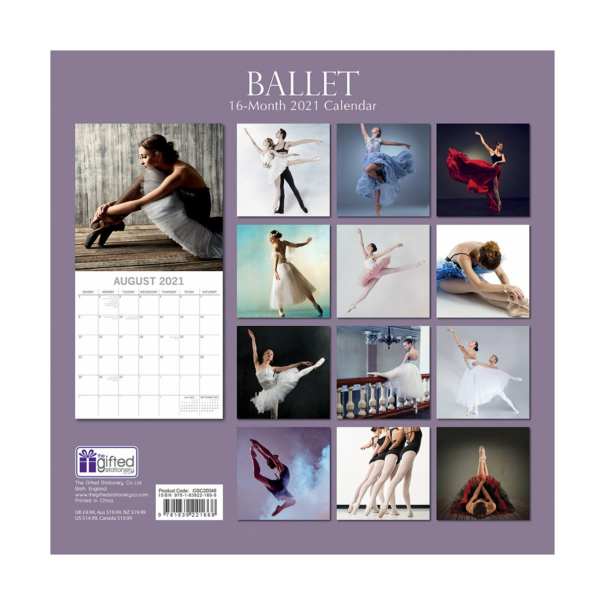 Calendrier 2021 Ballet De Danse