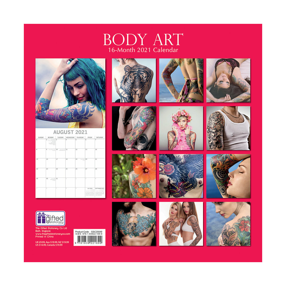 Calendrier 2021 Tatouage