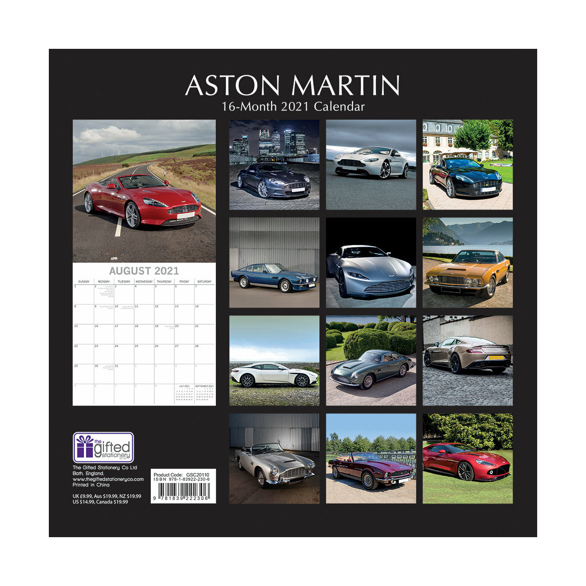 Calendrier 2021 Aston Martin calendrier 2021 routier