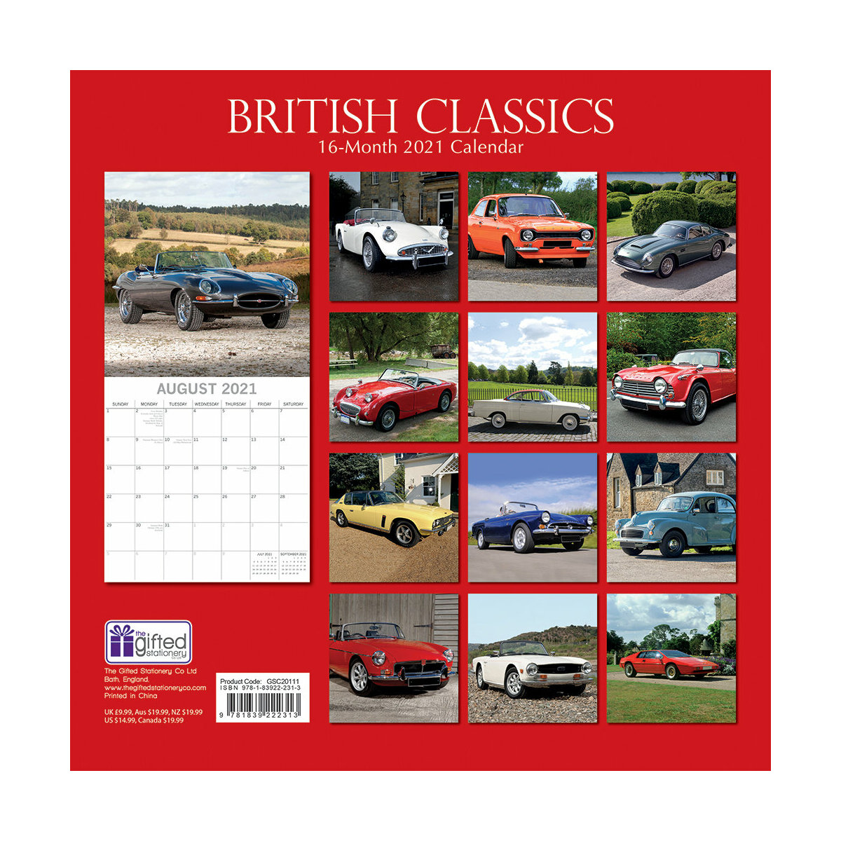 Calendrier 2021 Voiture Anglaise De Collection calendrier 2021 routier