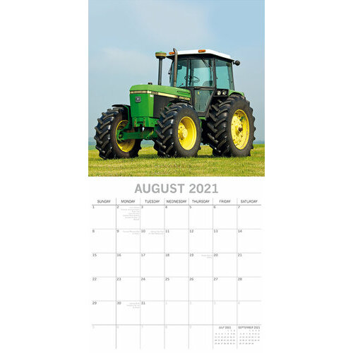 Calendrier 2021 Tracteur