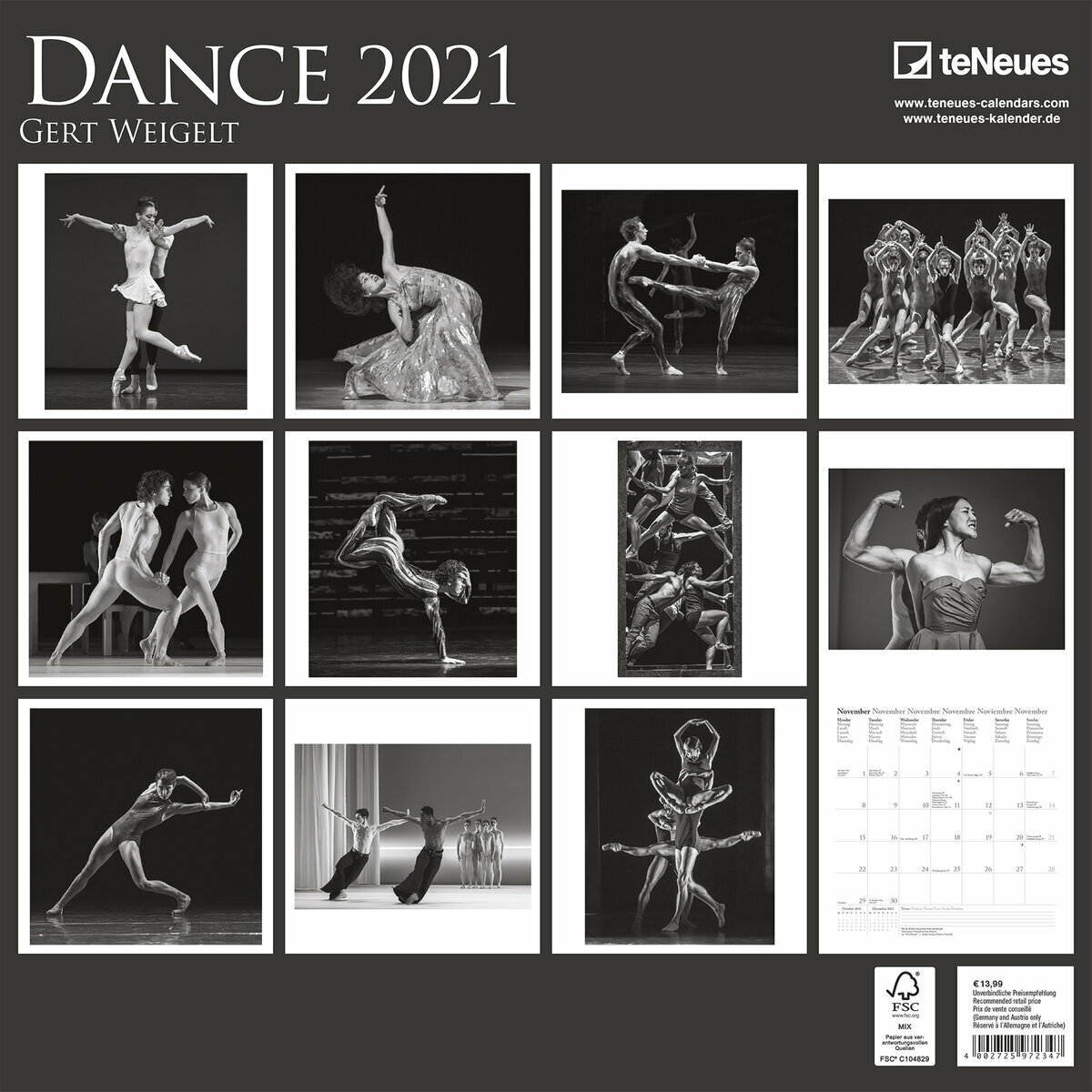 Calendrier Danse 2021