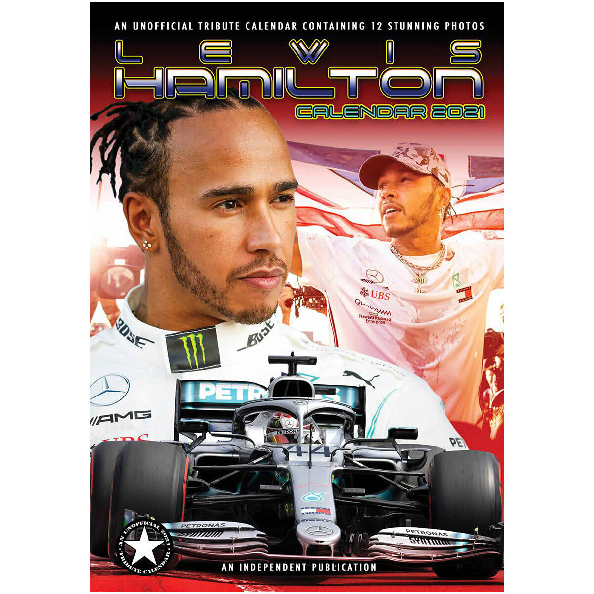 Calendrier 2021 Lewis Hamilton format A3