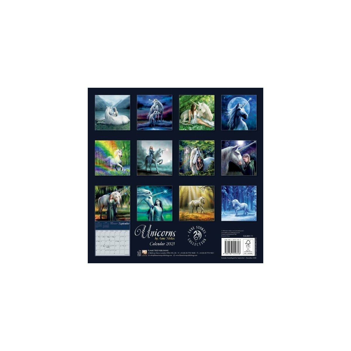 Calendrier Licorne 2021