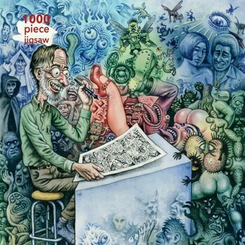 Puzzle 1000 pcs Qui est effrayé - Robert Crumb